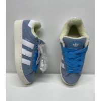Adidas Campus 00s Blue с мехом
